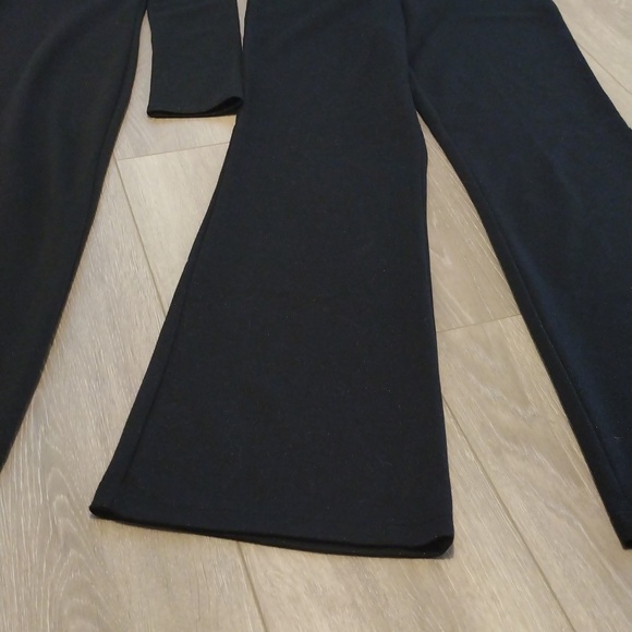 Indication Black Faux Fur Coatwith Matching Pant - Picture 16 of 17